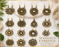 Mandala Earrings
