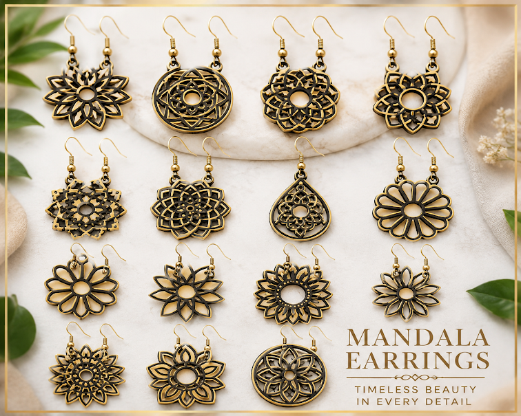 Mandala Earrings
