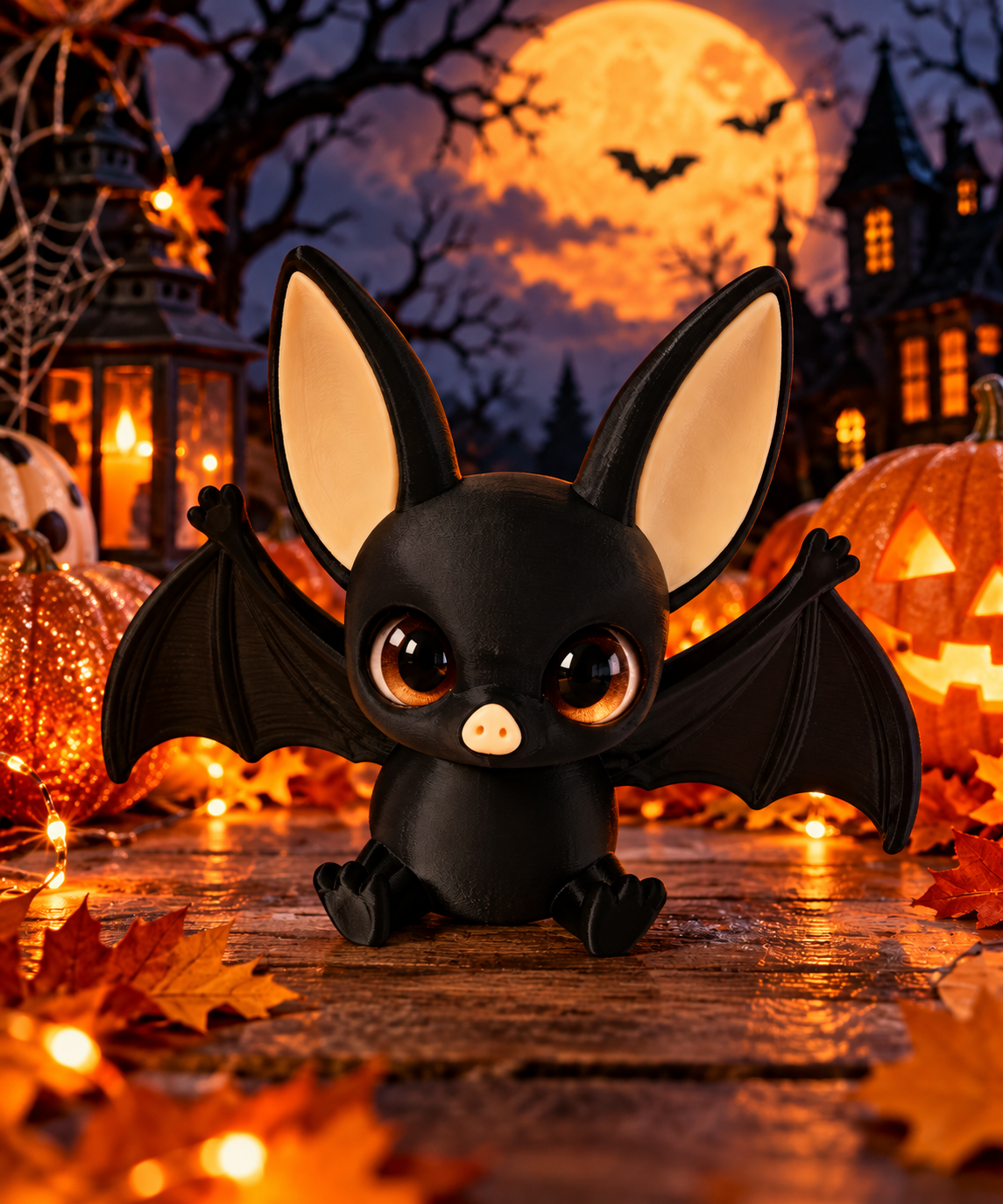 Animated eye bat