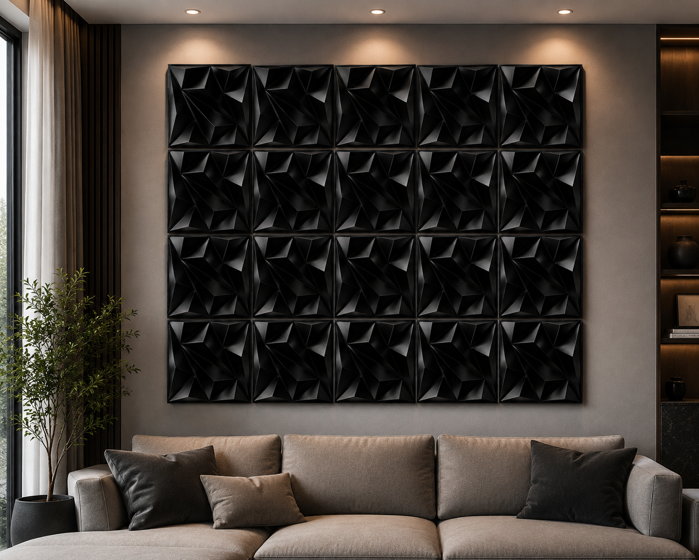 3d wall panel