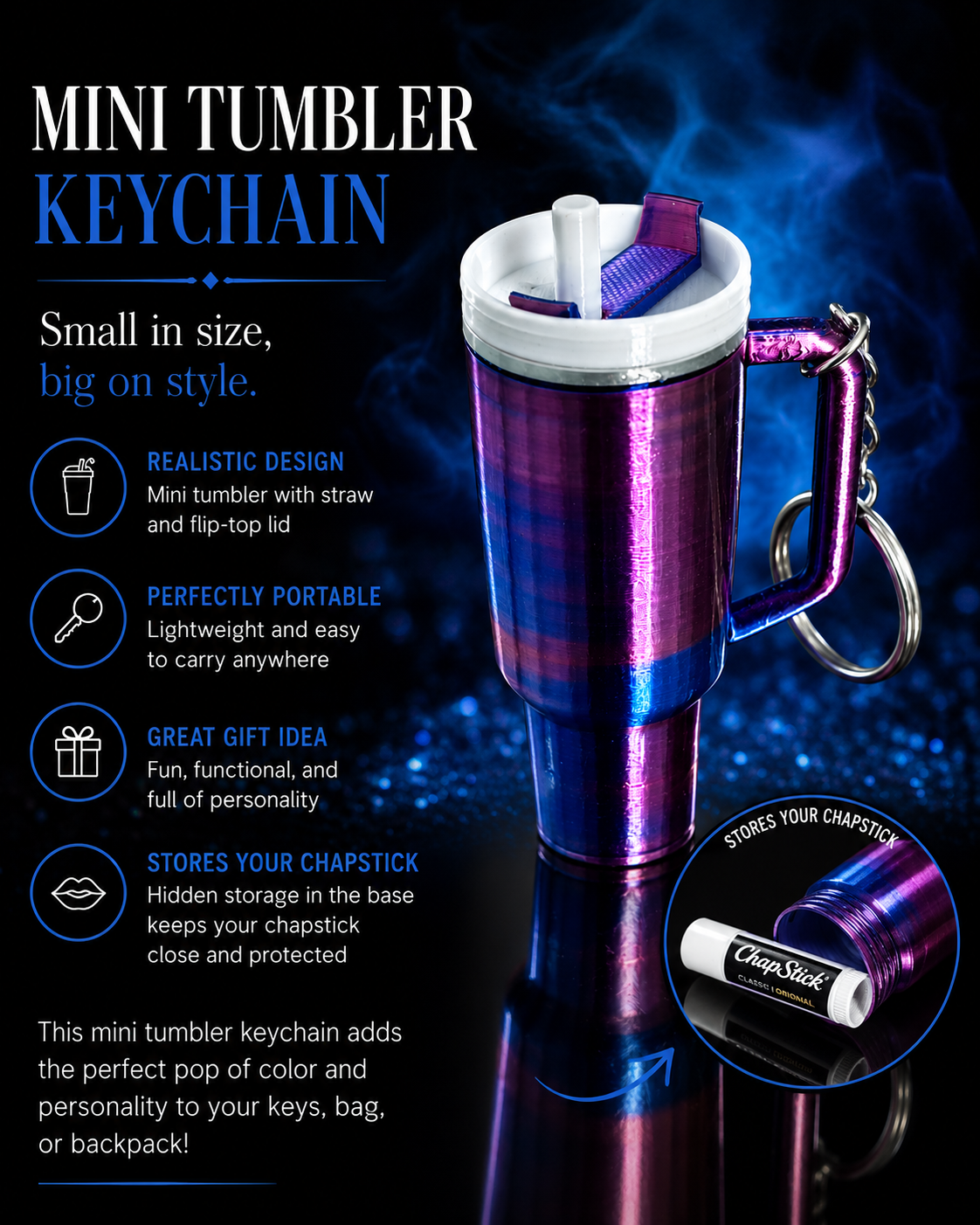 Sipper Keychain