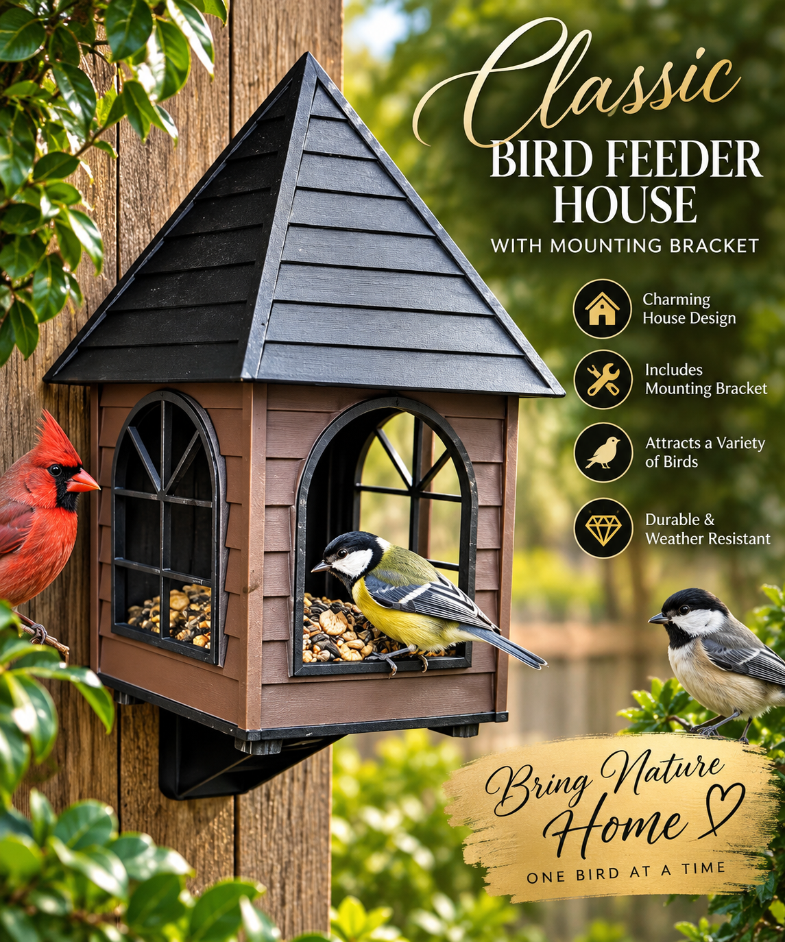 Bird Feeder House
