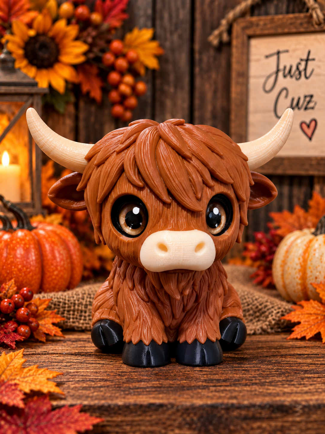 Animated Highland Cow