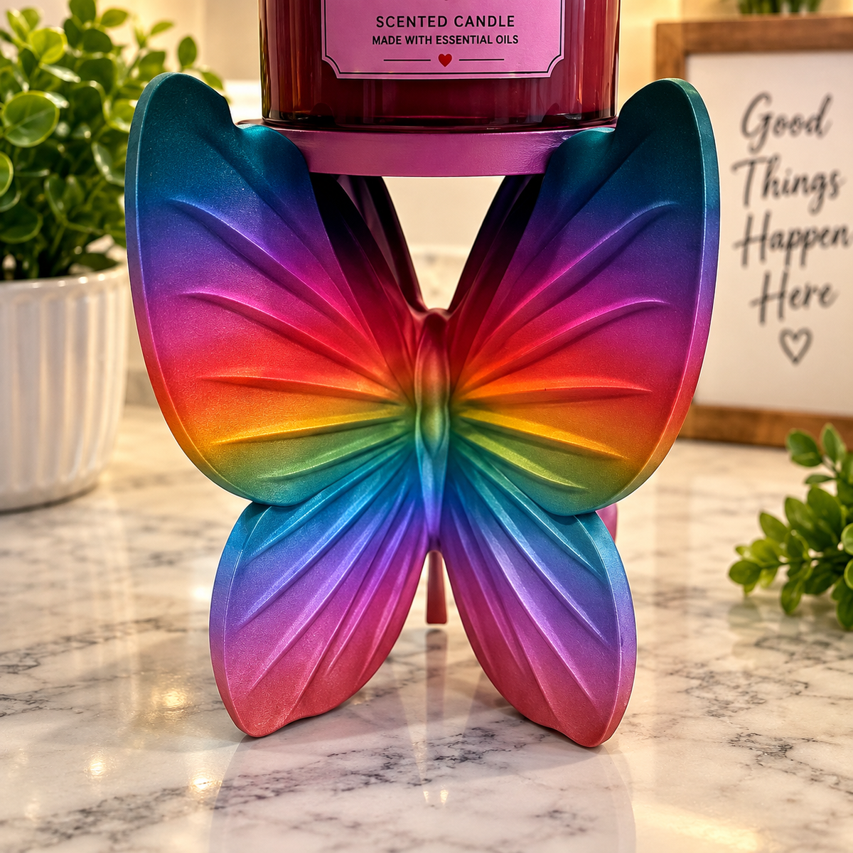 Butterfly Candle Holder