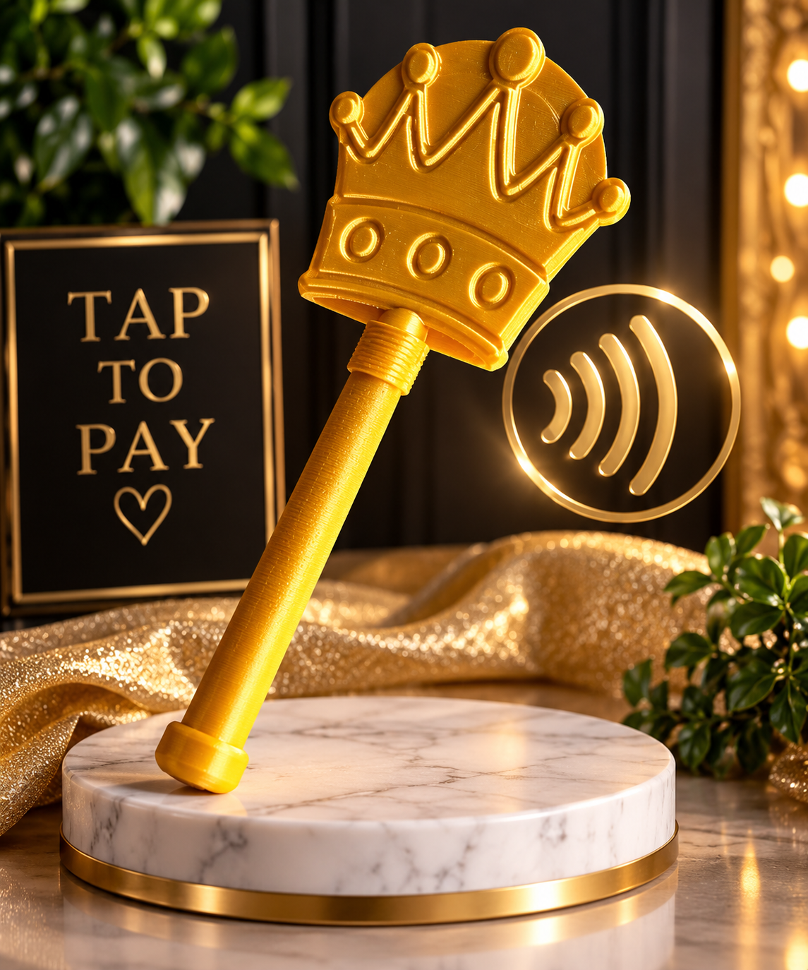 Credit card wand