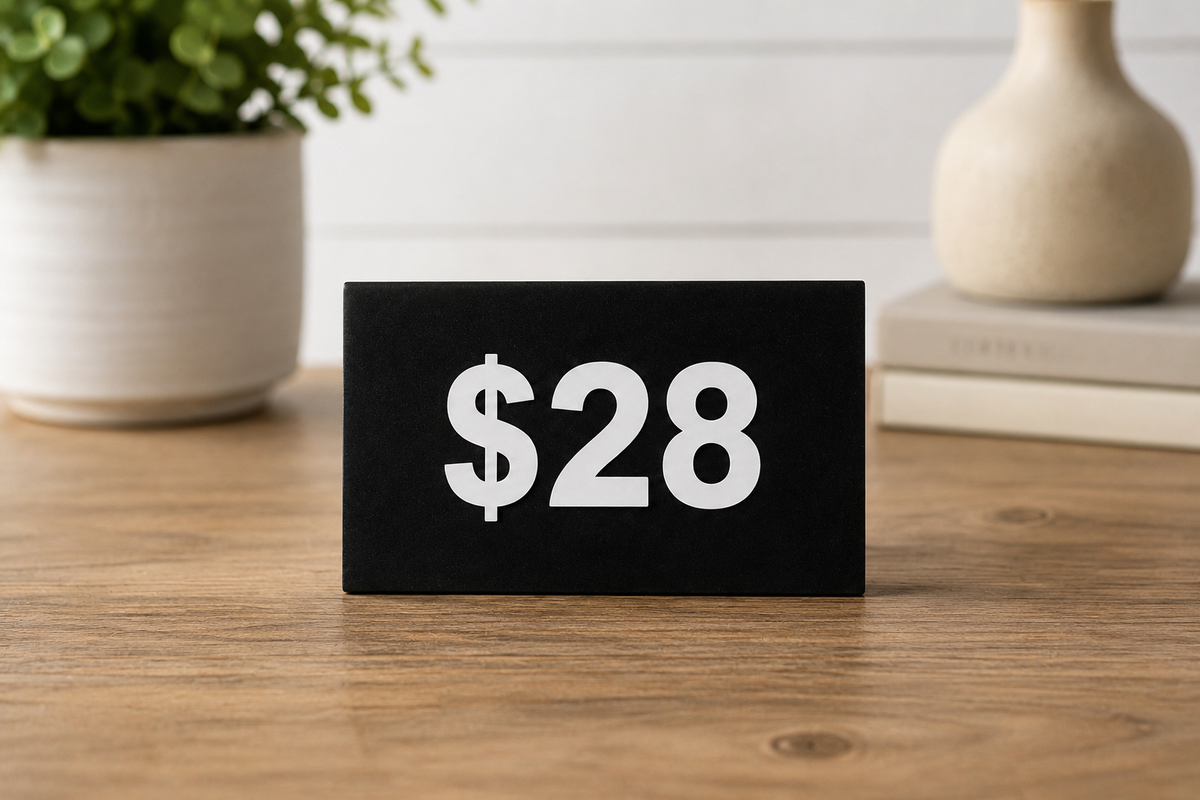 Table Signs